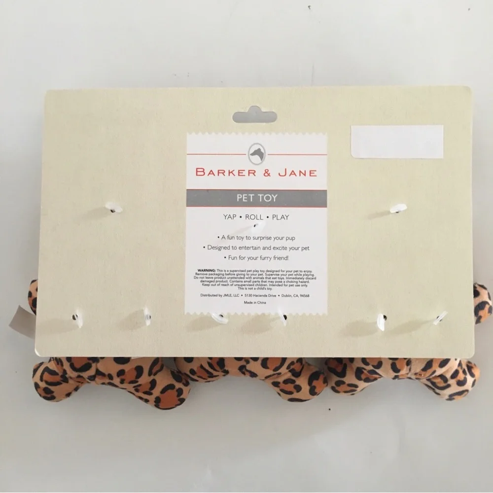 NEW Dog Toys 3 Mini Plush with Squeakers | Barker and Jane